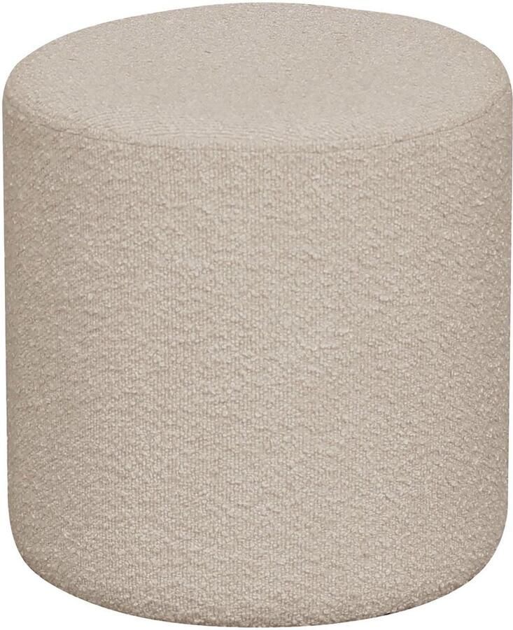 Ejby Pouf Ottoman Fotrest Comfortabele voltooide stof 34 cm x 34 cm x 36 cm