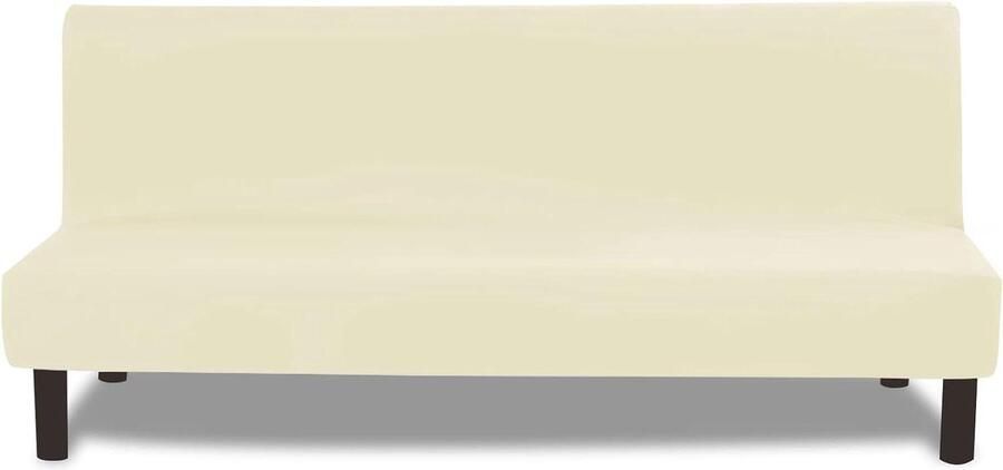 Bankhoes 3-zits elastisch wasbaar 1 stuk beige