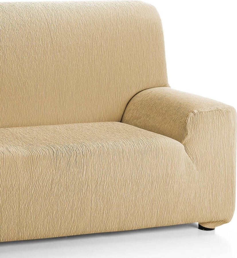 Elastische bankhoes model Emilia 2 plaatsen beige Elastische bankhoes model Emilia voor 2 plaatsen in beige