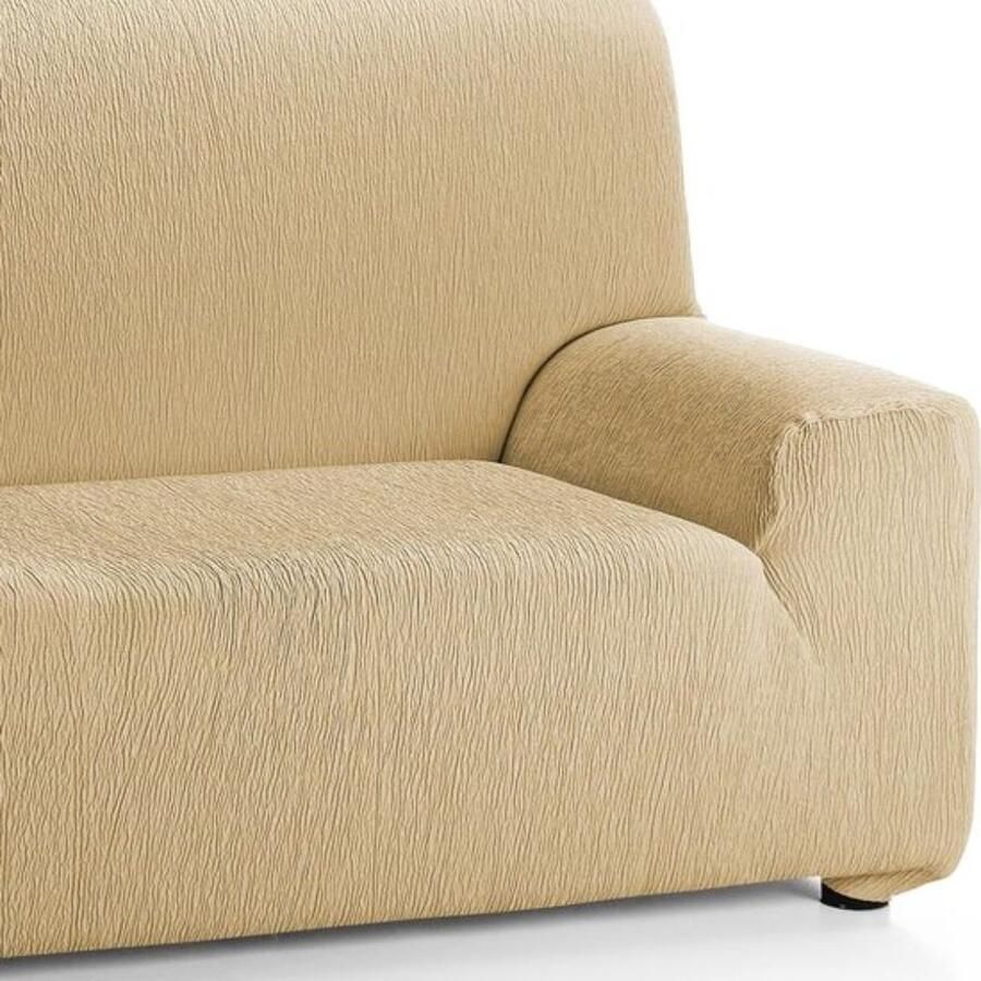 Elastische bankhoes model Emilia 2 plaatsen beige Elastische bankhoes model Emilia voor 2 plaatsen in beige