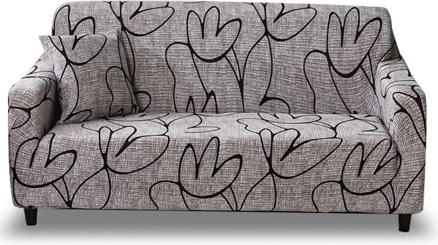 Elastische bankovertrek sofa-overtrek 1- 2- 3- 4-zits bankovertrek sofa-afdekking patroon hoezen voor L-vormige bank fauteuils in verschillende maten en kleuren