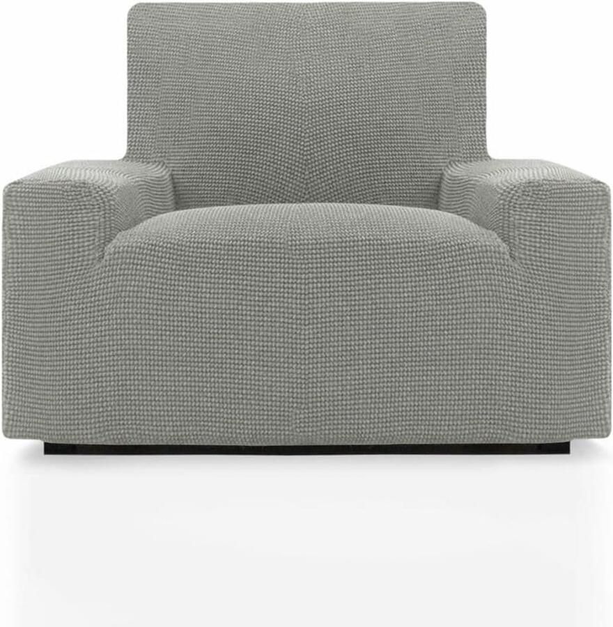 Elastische hoekbankovertrek ademend comfortabel en duurzaam 1-zits lichtgrijs afmetingen (70-110 cm) hoekbank overtrek