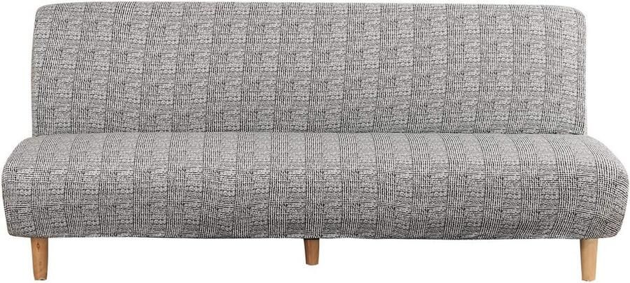 Elastische Hoes voor Armloze Slaapbank Antislip Futonhoes voor Inklapbare Banken 180-210 cm