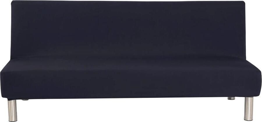 Elastische Hoes voor Armloze Slaapbank Stretcht Futonhoes Bescherming voor 3-zits Bank Universele Pasvorm 203 x 127 cm