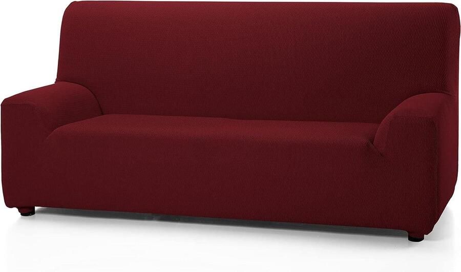 Elastische hoes voor bank 3-zits Model Tunis tot 240 cm Bordeaux Bankhoes