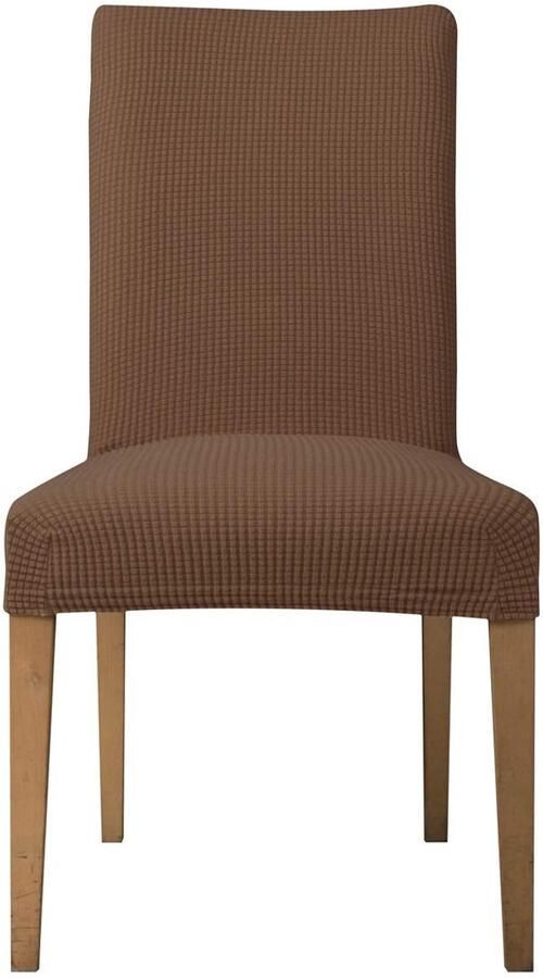 Ibenzoa Stoelhoes Sets 6 Stuks Elastische Stretchhoezen Jacquard Voor Banket & Decoratie