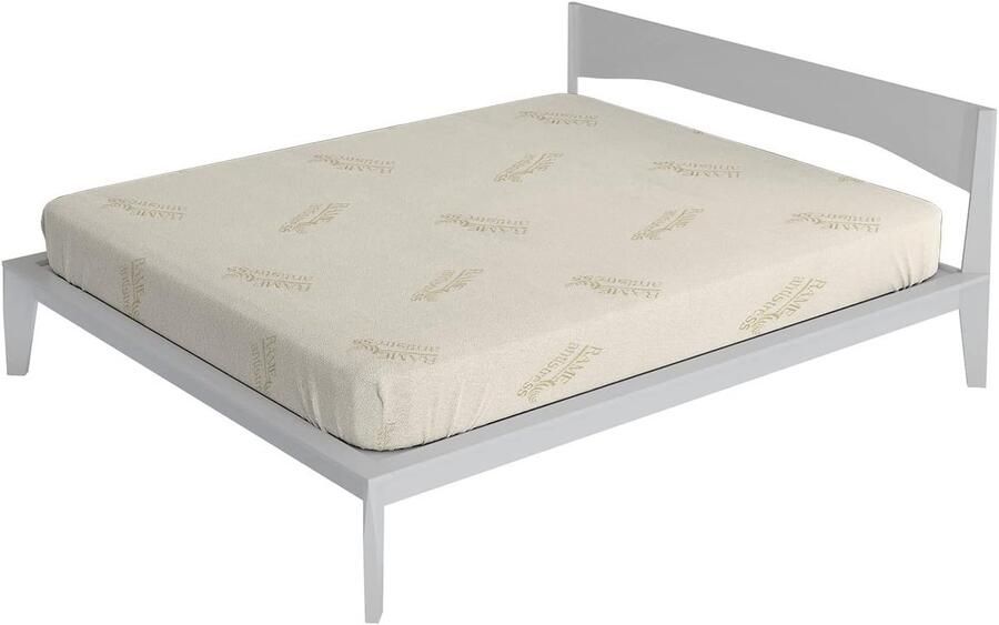 Elastische Matrasbeschermer met Koperbehandeling voor Tweepersoonsbed 170 x 200 cm