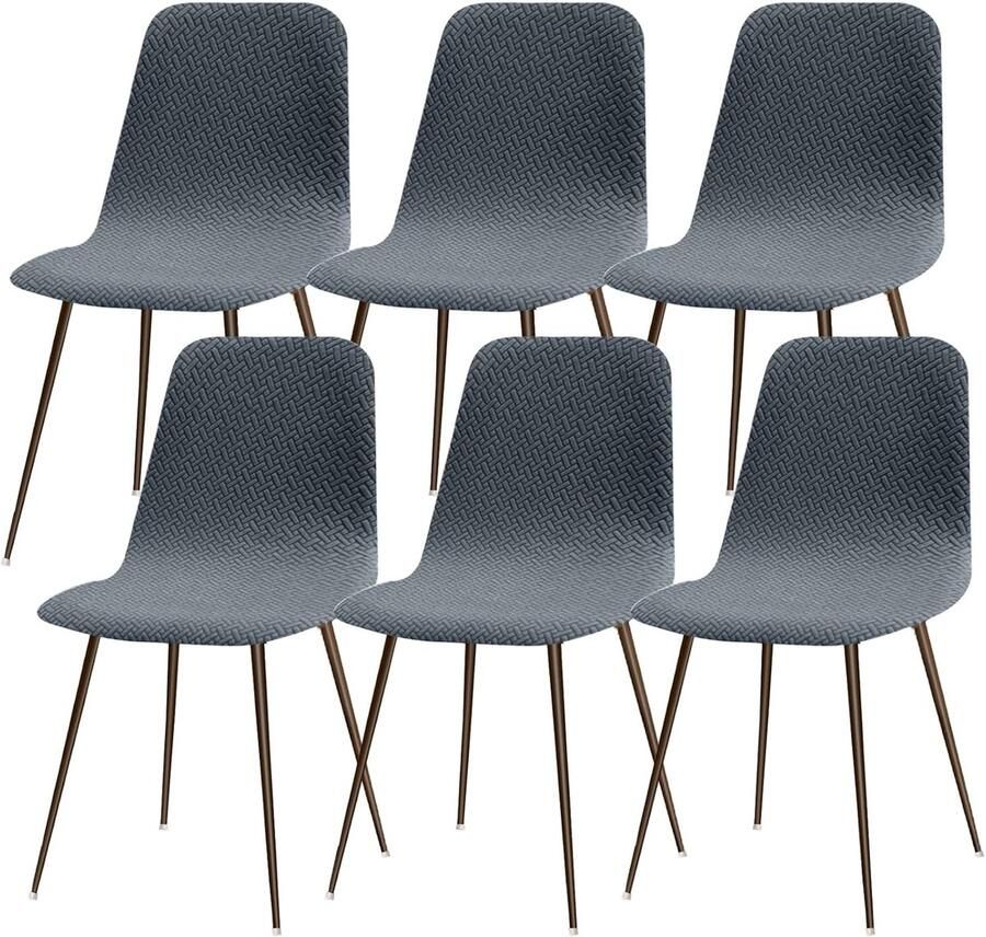 Elastische stoelhoes Bescherming en stijl set van 4 polyester en elastaan