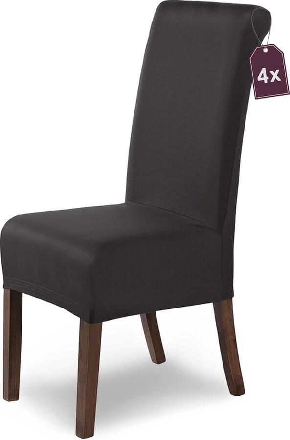 Elastische Stoelhoezen Set van 4 Stijlvolle Bescherming voor Vrijdragende Stoelen