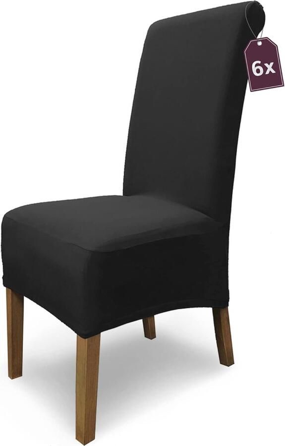 Elastische Stoelhoezen Set van 6 Stijlvolle Bescherming voor Vrijdragende Stoelen