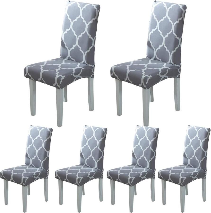 Elastische Stoelhoezen voor Eetkamerstoelen Moderne en Wasbare Bescherming voor Zetels