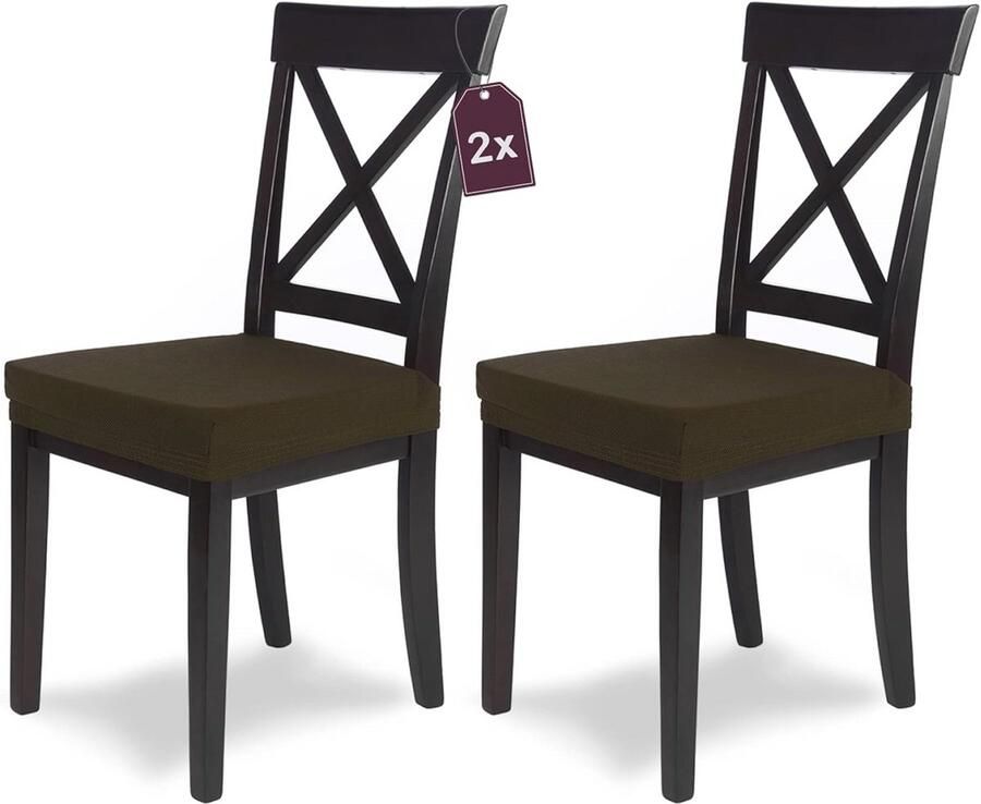 Elastische Stoelhoezen voor Eetkamerstoelen Stretch Stoelbekleding voor een Elegante Uitstraling