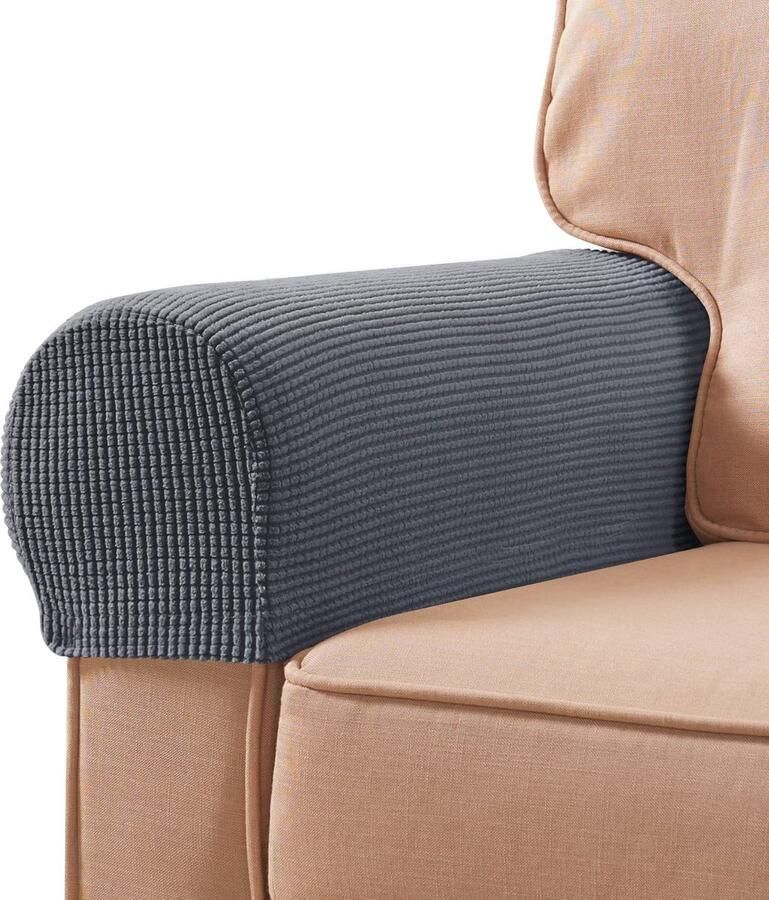 Elastische Stretch Armleuninghoezen Anti-slip Meubelbescherming voor Fauteuils en Sofas