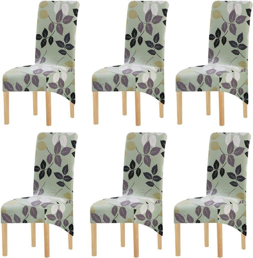 Elastische stretch stoelhoezen voor eetkamerstoelen 2 4 6 stuks Bescherming en decoratie Ideaal voor bruiloften en partijen