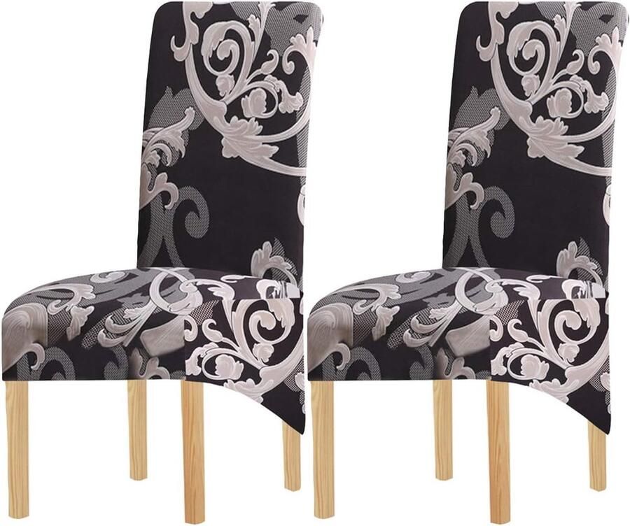 Elastische stretch stoelhoezen voor eetkamerstoelen 2 4 6 stuks Moderne decoratie voor bruiloften feesten en dagelijks gebruik