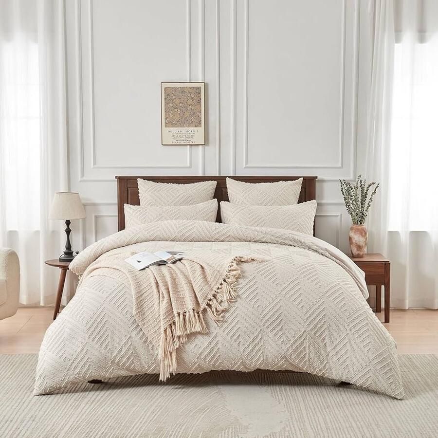 Elegant dekbedovertrek set 1 stuk 100% microvezel 220x240 cm