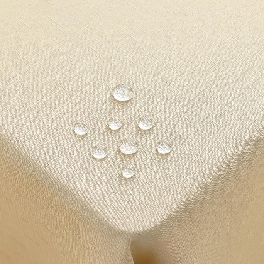 Elegant tafelkleed waterdicht 1 stuk polyester