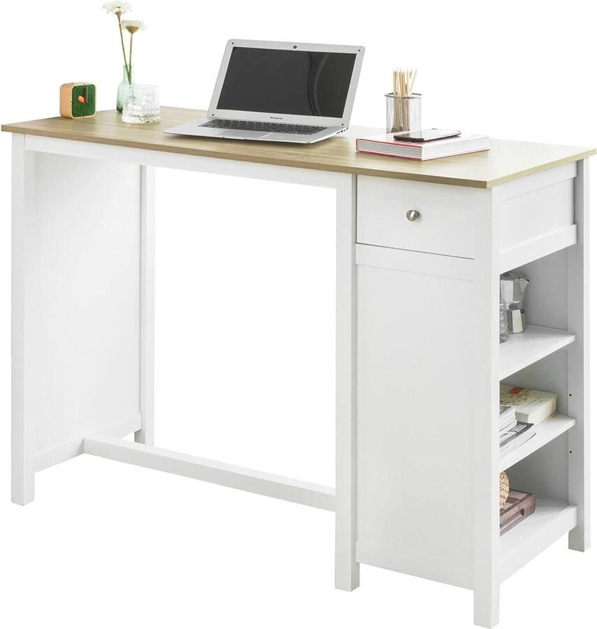 Elegante Bartafel met Lade en Planken Compact en Modern voor Keuken en Eetkamer