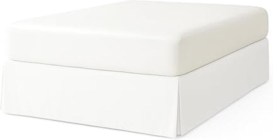 Elegante Boxspring Bedskirt 180x200 cm – Wasbare Bedrok voor Bescherming – Stijlvol en Functioneel