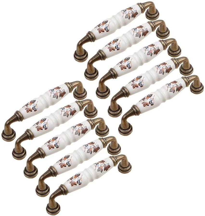 Keramische ladeknoppen Handige meubelaccessoires 10 stuks Decoratief