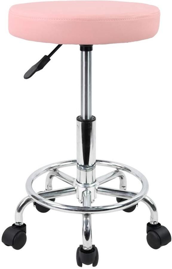 Elegante kruk hoogte verstelbaar 1 stuk kunstleer