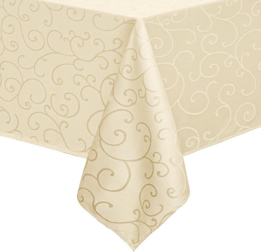 Elegante tafelkleden waterafstotend verschillende kleuren polyester