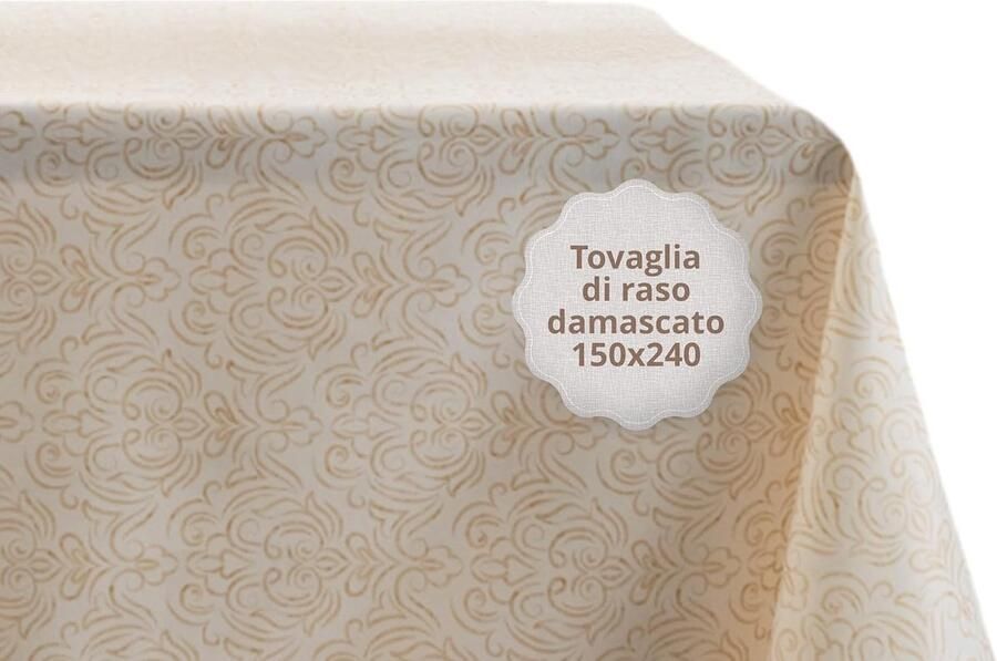 Elegante tafelkleden waterdicht set van 1 satijn maten