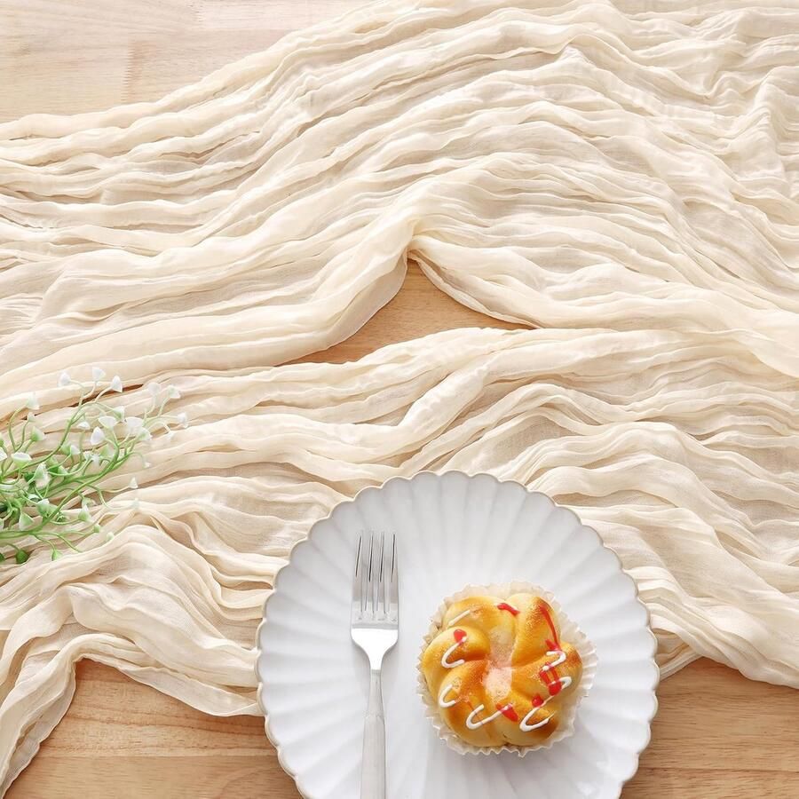 Elegante tafelloper Boho stijl Onderhoudsvriendelijk 1 stuk Polyester