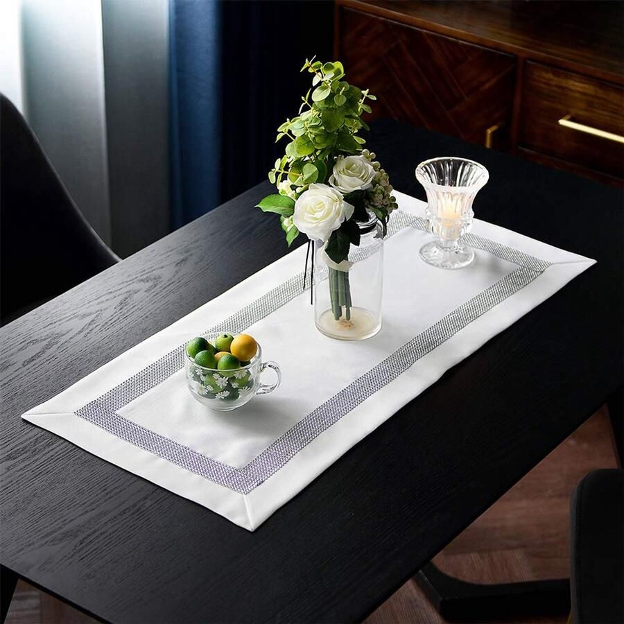 Elegante Tafelloper Decoratie voor Eettafel 1 stuk 100% Polyester