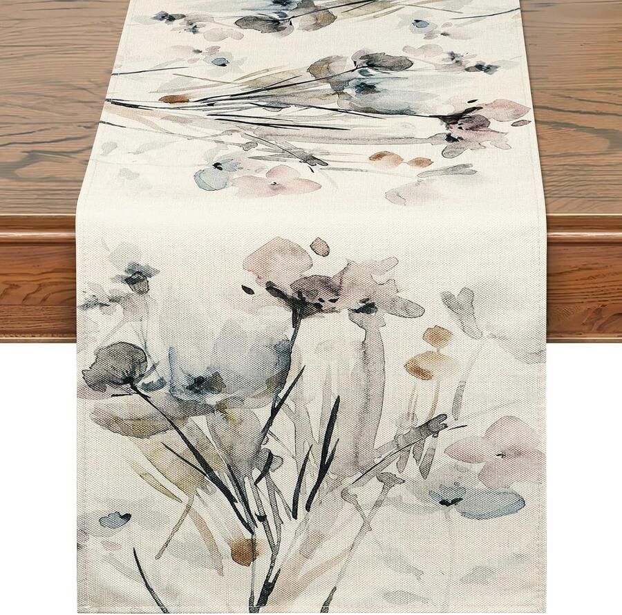 Elegante Tafelloper Ondersteunt Decoratie 1 stuk Polyester 12 6 x 70 inch