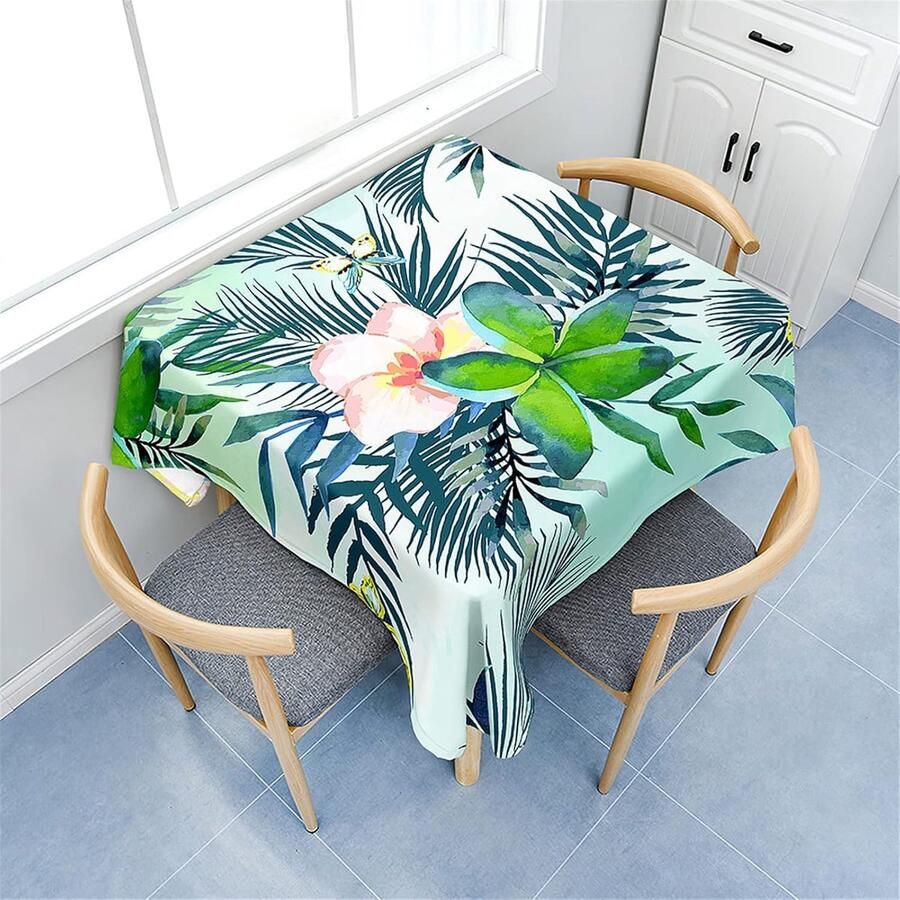 Elegante waterdichte tafelkleden geschikt voor binnen en buiten polyester