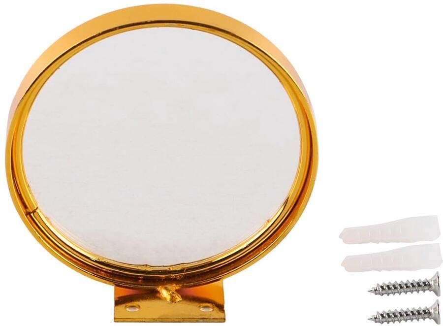 Elegante zwevende planken Driedimensionale ronde vorm 1 stuk IJzer en glas