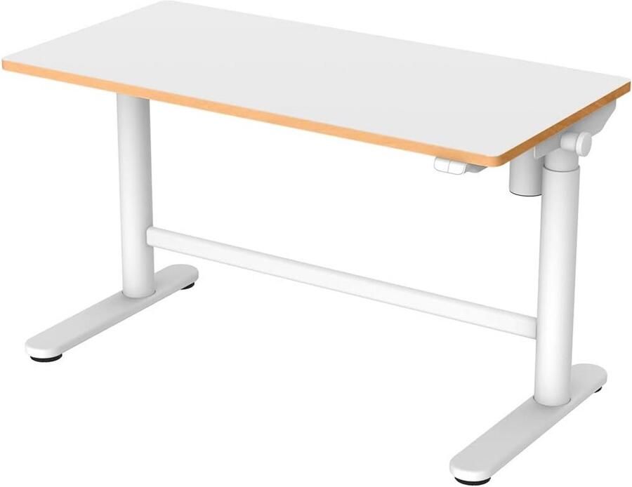 Elektrisch Hoogte verstelbaar Kinderbureau – Ergonomische kindertafel 100 x 50 cm met Antibotsingssysteem