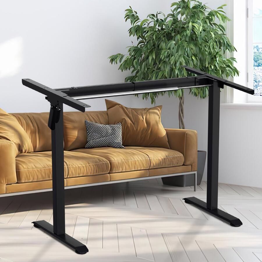 Elektrisch Zit Sta Bureau Hoogteverstelbaar bureau elektrisch Frame voor hoogteverstelbaar bureau elektrisch met motor zwart