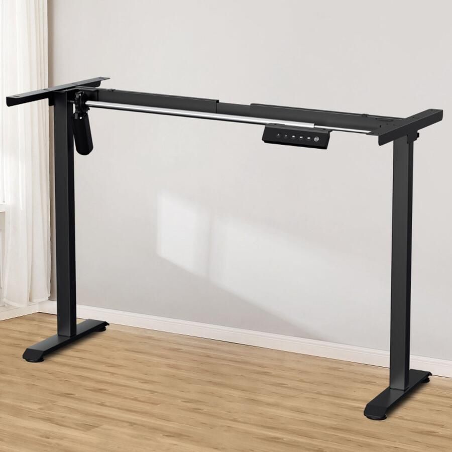 Elektrisch Zit Sta Bureau met motor Hoogteverstelbaar zwart bureau elektrisch Frame voor hoogteverstelbaar bureau elektrisch met motor