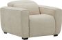 Elektrische relaxfauteuil van beige stof LAGUNDI L 108 cm x H 70 cm x D 114 cm - Thumbnail 2