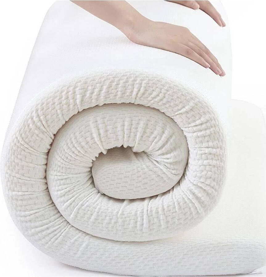 Ellington HR40 Comfort Koudschuim topper topdekmatras 160 x 200 Extra dik 7 cm Topdekmatras Luxe matras Hoge kwaliteit koudschuim Matrashoes Boxspring toplaag HR40 ademend Vochtregulerend Veerkrachtig