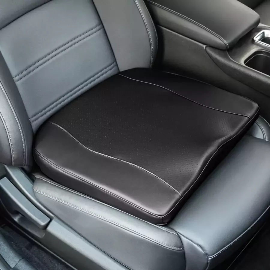 ELUTO Auto zitkussen Stoelkussen kussen Memory Foam Comfortabel Ergonomisch Bureaustoel