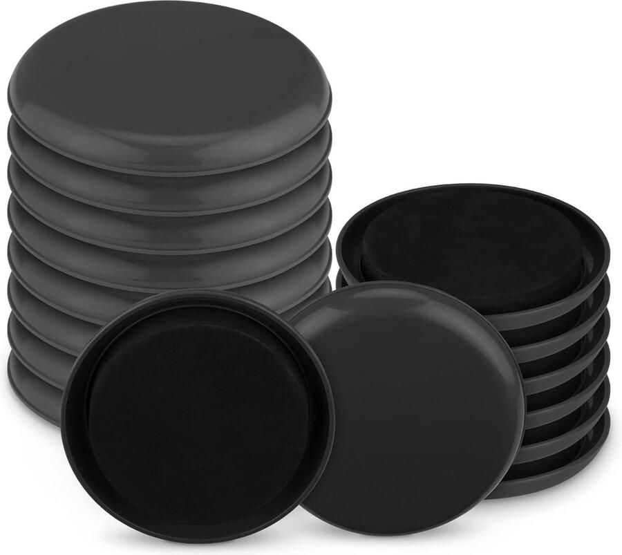 Zelfklevende Viltglijders Grijs 40 Stuks 50x50 mm Vierkant Dikte 35 mm Meubel- en vloerbescherming - Foto 5