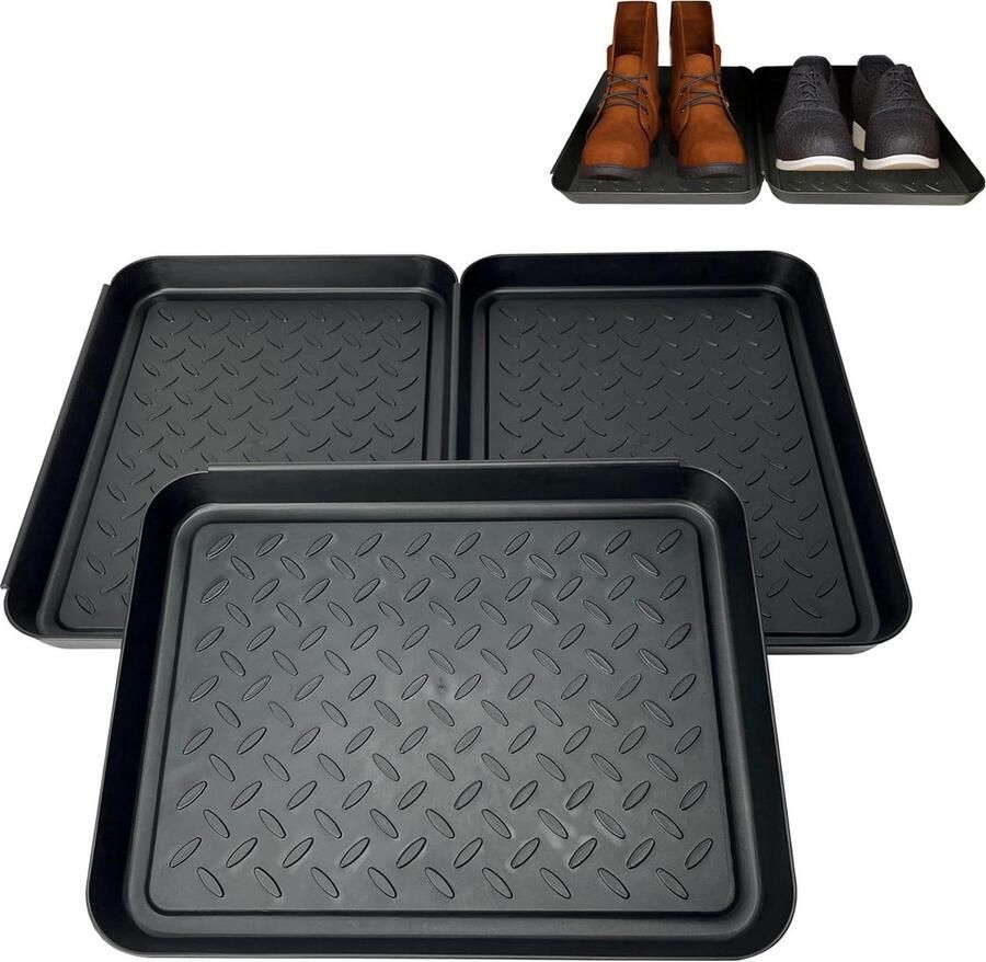 Schoenenkast Opbergkast 16 Kubussen Kinderen Kledingkast Deuren Kunststof Steekrek Multifunctioneel Schoenen Speelgoed 123 x 31 x 123 cm Roze LPC906P01 - Foto 6