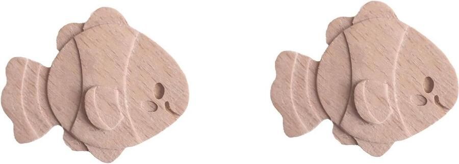 Houten dierenknoppen voor commode Meubelknoppen kinderkamer Beukenhout Kinderkast kastknoppen kinderkamer