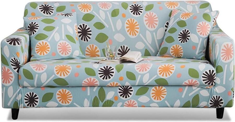Elastische sofa hoes verstelbare 2 zits slipcover woonkamer decoratie