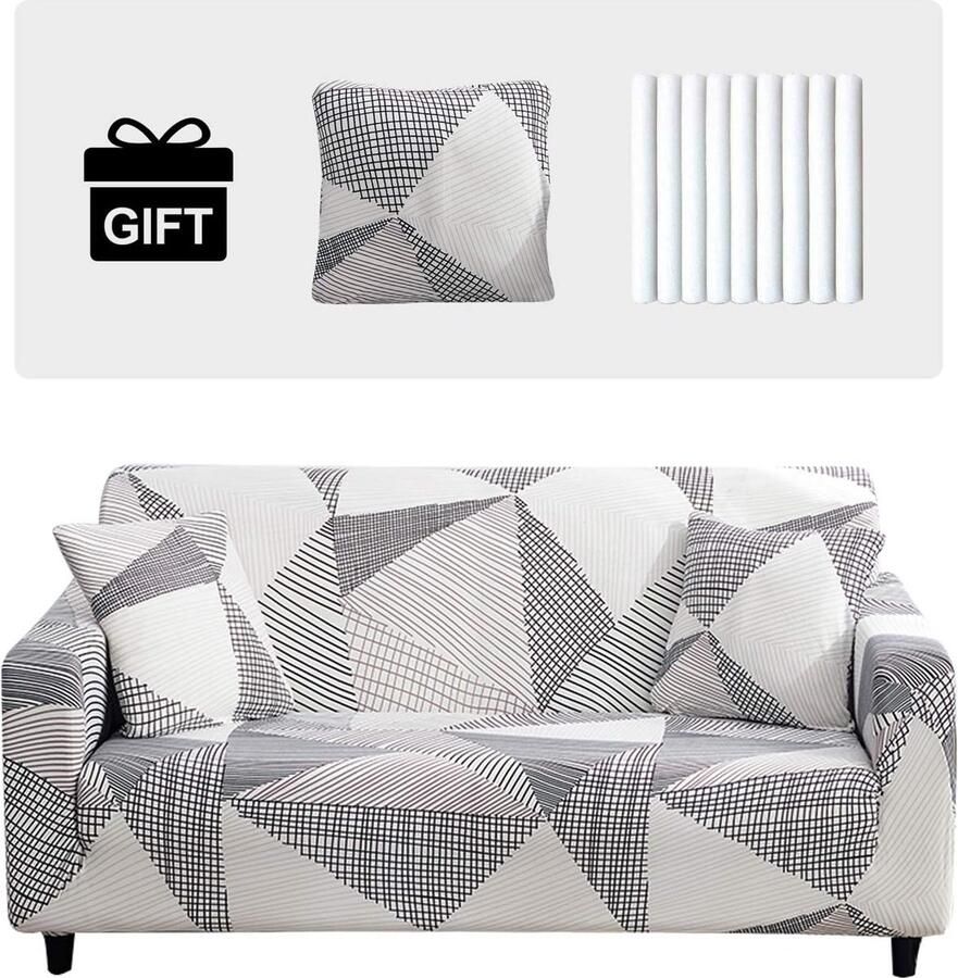1 stuk bankovertrek elastische bankovertrek stretch antislip bankovertrek bankhoes stoelhoes meubelbeschermer bankovertrek met 1 kussensloop