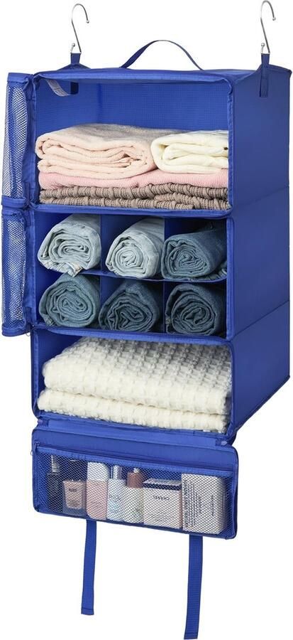Blauw klein hangrek organizer