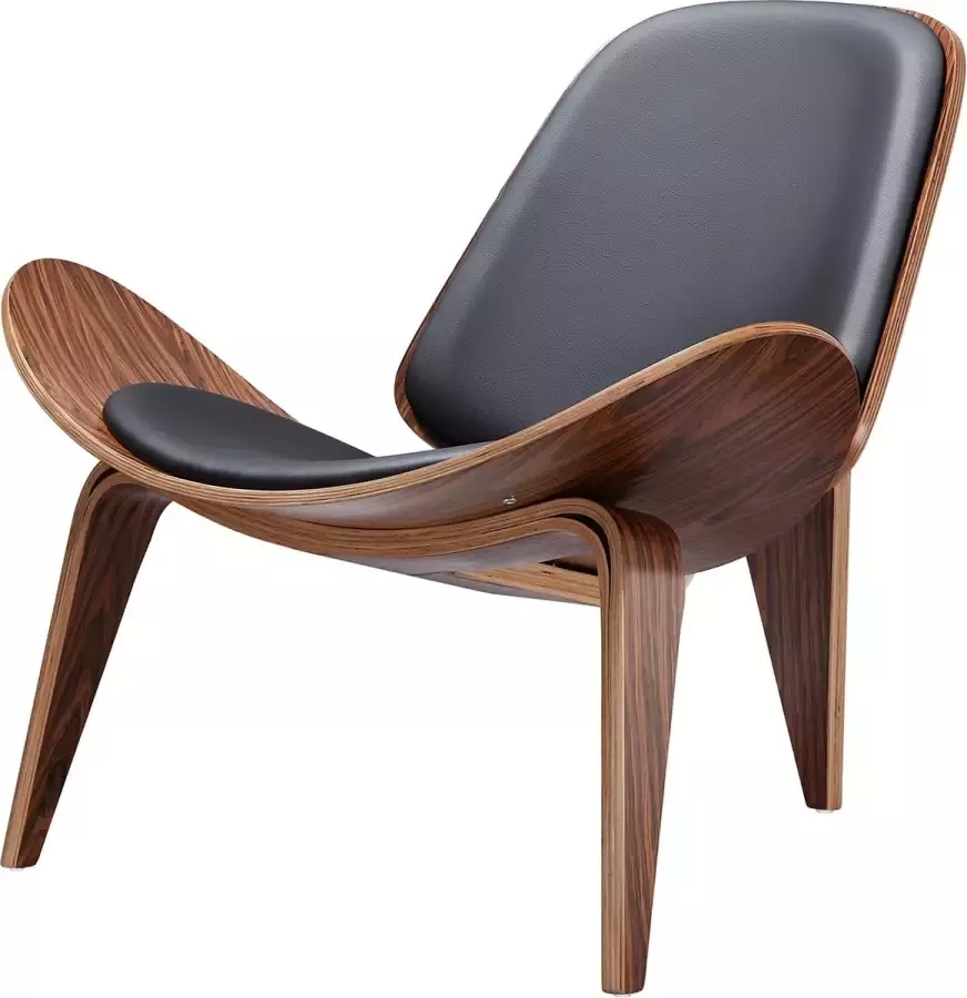 Enkele fauteuil Shell Chair Eetkamerstoelen Lounge Chair Nordic Creative Simple Design