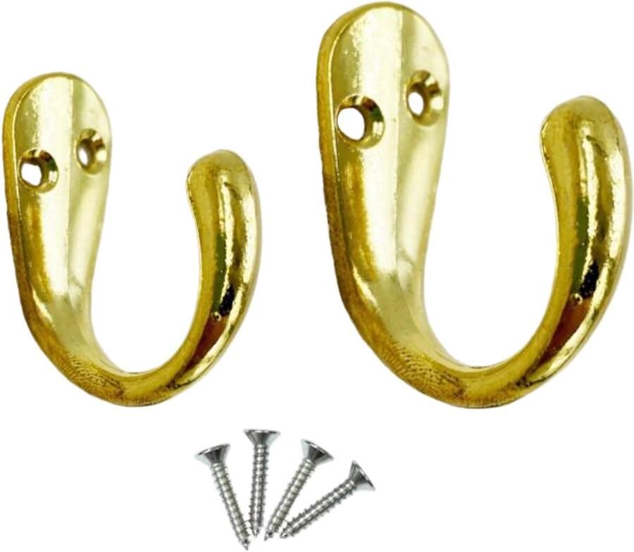 Enkele kapstokhaak 2 stuks 4 8*1 9cm 3 6cm van de muur met schroeven kan op de deur en de muur worden gemonteerd geschikt voor badkamer slaapkamer woonkamer gang etc. achter de deur kapstokhaak kastkapstokhaak metalen haak
