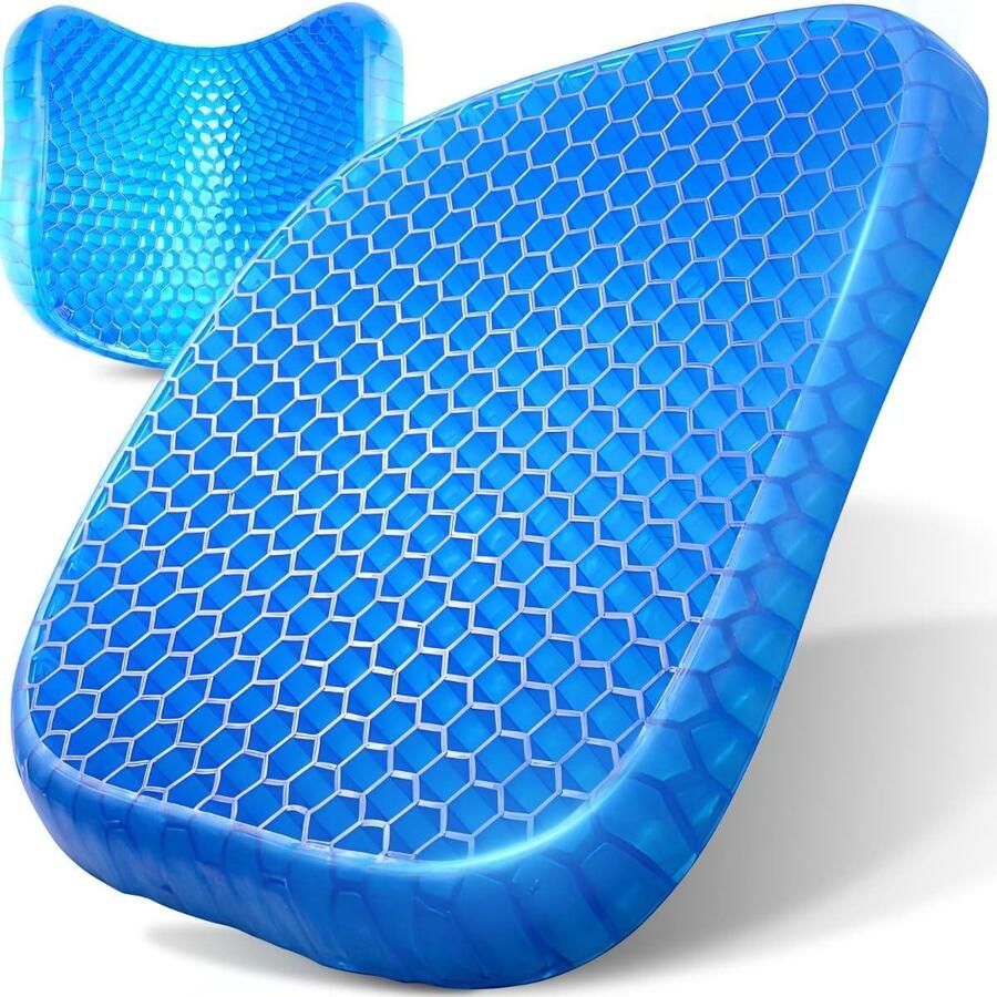 Ergonomisch Gel Comfort Zitkussen voor meer zitcomfort in bureaustoel en auto