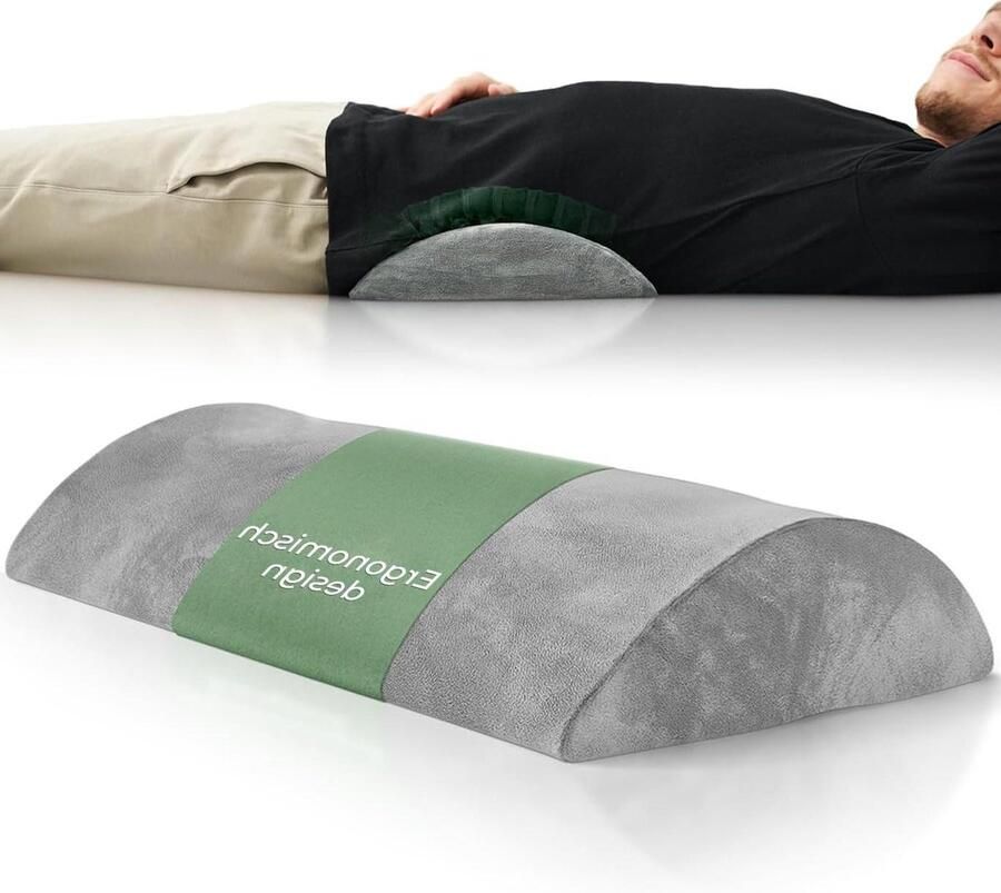 Ergonomisch lendenkussen voor bed en bank als rugsteun liggend lendenkussen voor rugsteun Lendensteunkussen Rolkussen lendensteun