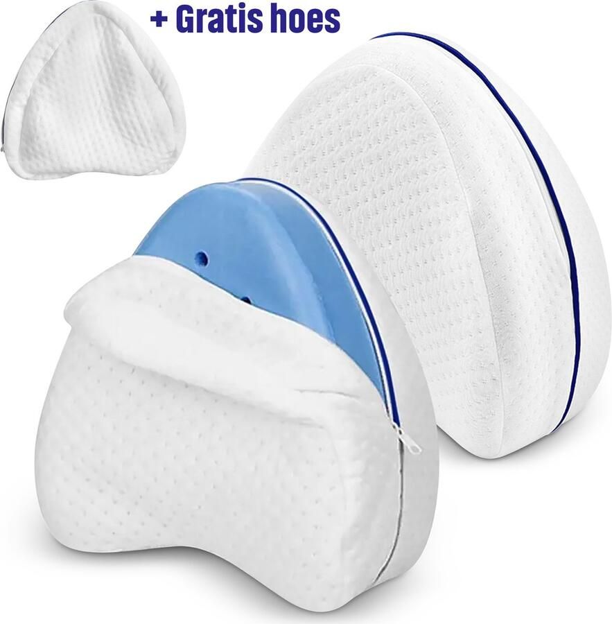 ComfyKnee Ergonomisch Kniekussen– kniekussens – Kniekussen voor in bed – Beenkussen – Kniekussen voor in bed zijslapers – Kniekussen orthopedisch – Knie kussen– Kniekussen –
