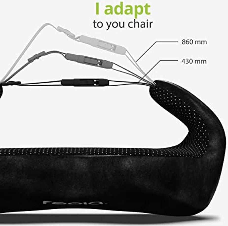 Ergonomisch Rugkussen voor Bureaustoel Lendenkussen voor Thuis en Kantoor